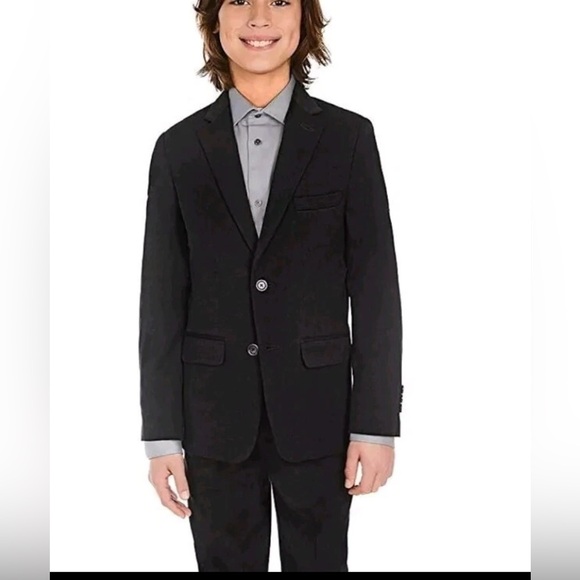 CALVIN KLEIN Kids Black Blazer Size 16 - Picture 1 of 11
